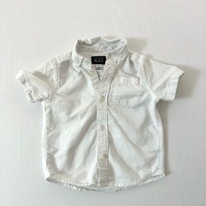 Children’s Place White Button-Up Shirt